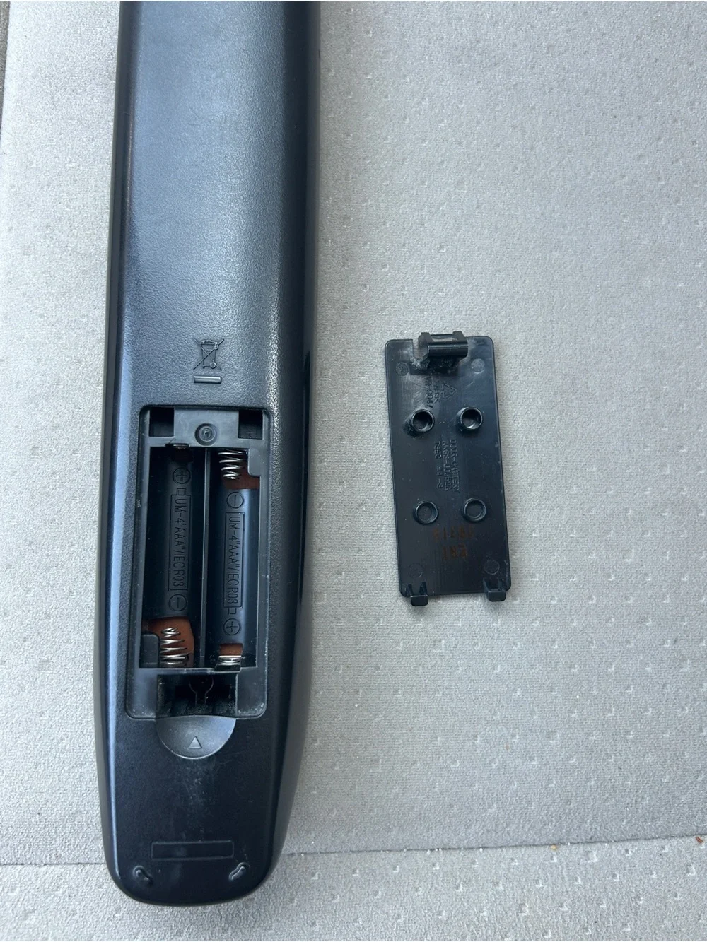 Samsung Remote Control with Multicolor Function Buttons